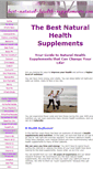 Mobile Screenshot of best-natural-health-supplements.com
